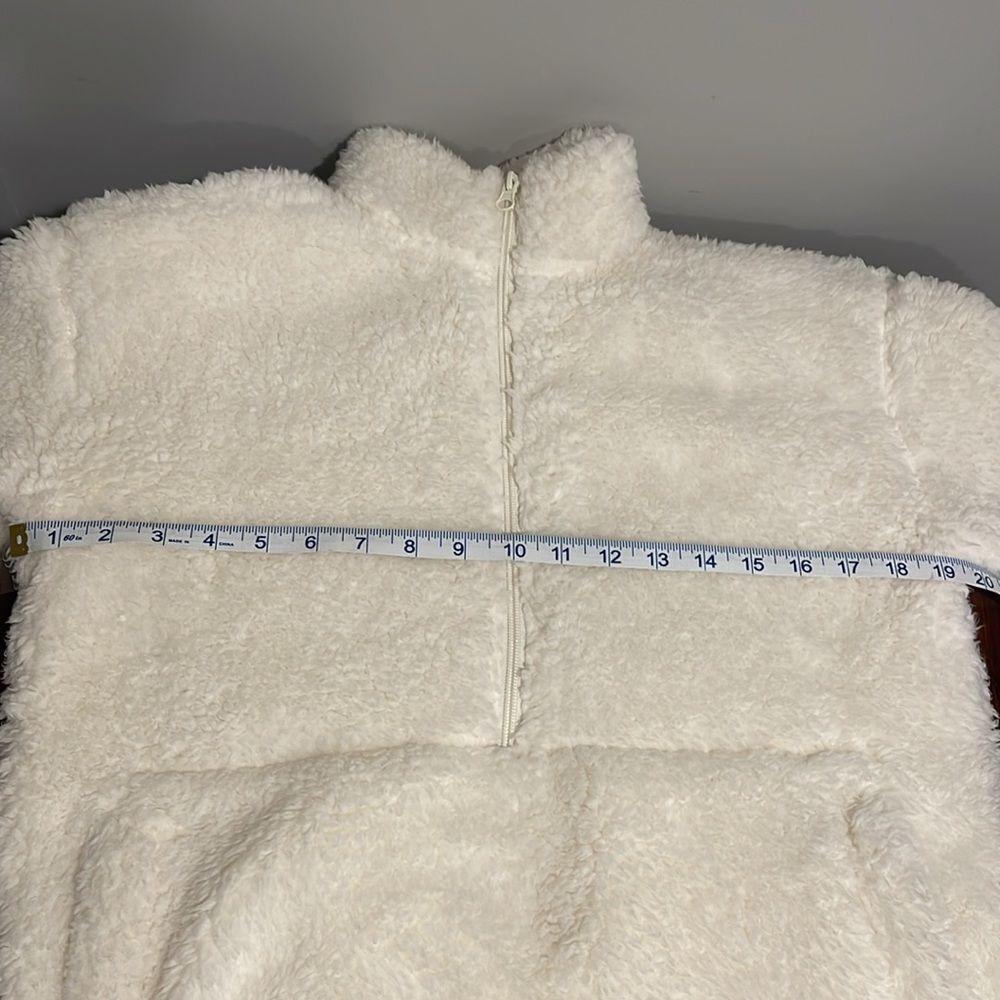 Soma Pullover Long Sleeve 3/4 Zip Sherpa Size S - Picture 8 of 11